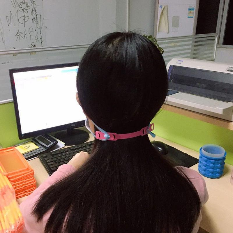 Đai đeo mở rộng khẩu trang bằng nhựa co giãn tiện dụng T3N2