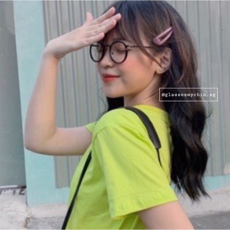 Gọng kính tròn kim loại chắc chắn #9058