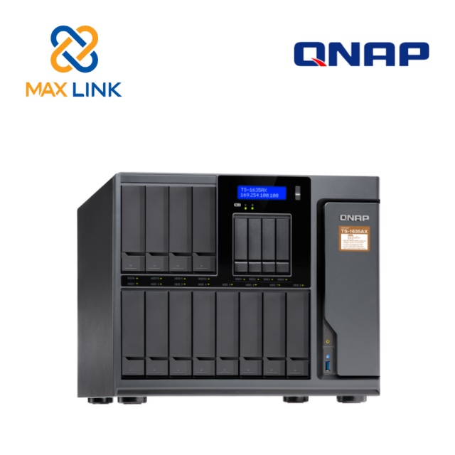 Thiết bị lưu trữ mạng NAS Qnap TS-1635AX-8G HÀNG CHÍNH HÃNG