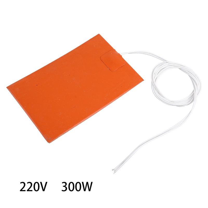 Tấm Nệm Nhiệt Silicone 220V 300W Cho Máy In 3D 10x15cm