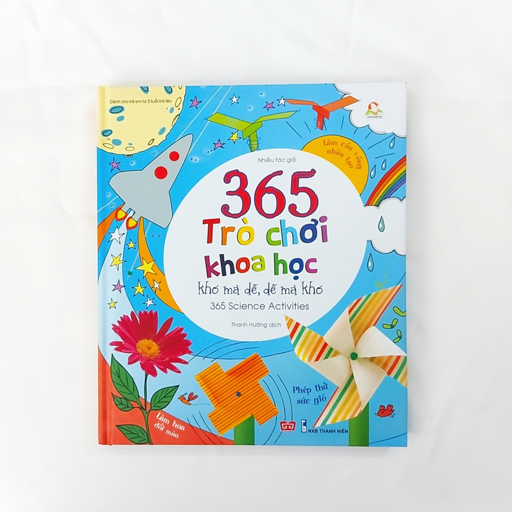 Sách - 365 trò chơi khoa học (dành cho bé 5 tuổi trở lên)