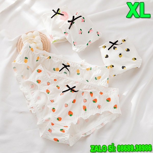 SỈ ZALO RẺ HƠN_ Quần Lót 5 Kiểu Kute Dễ Thương 5088 Size XL