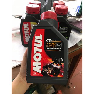 Nhớt Motul 4T 7100 10W50 100% Tổng Hợp