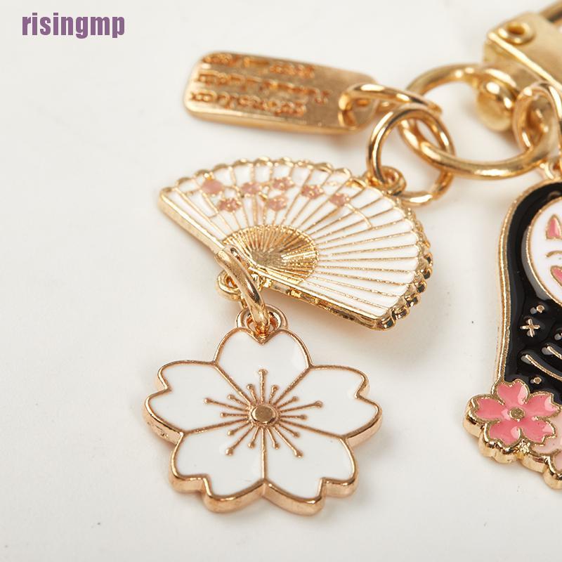 Móc Khóa Kim Loại Hình Vô Diện Hoạt Hình Sakura