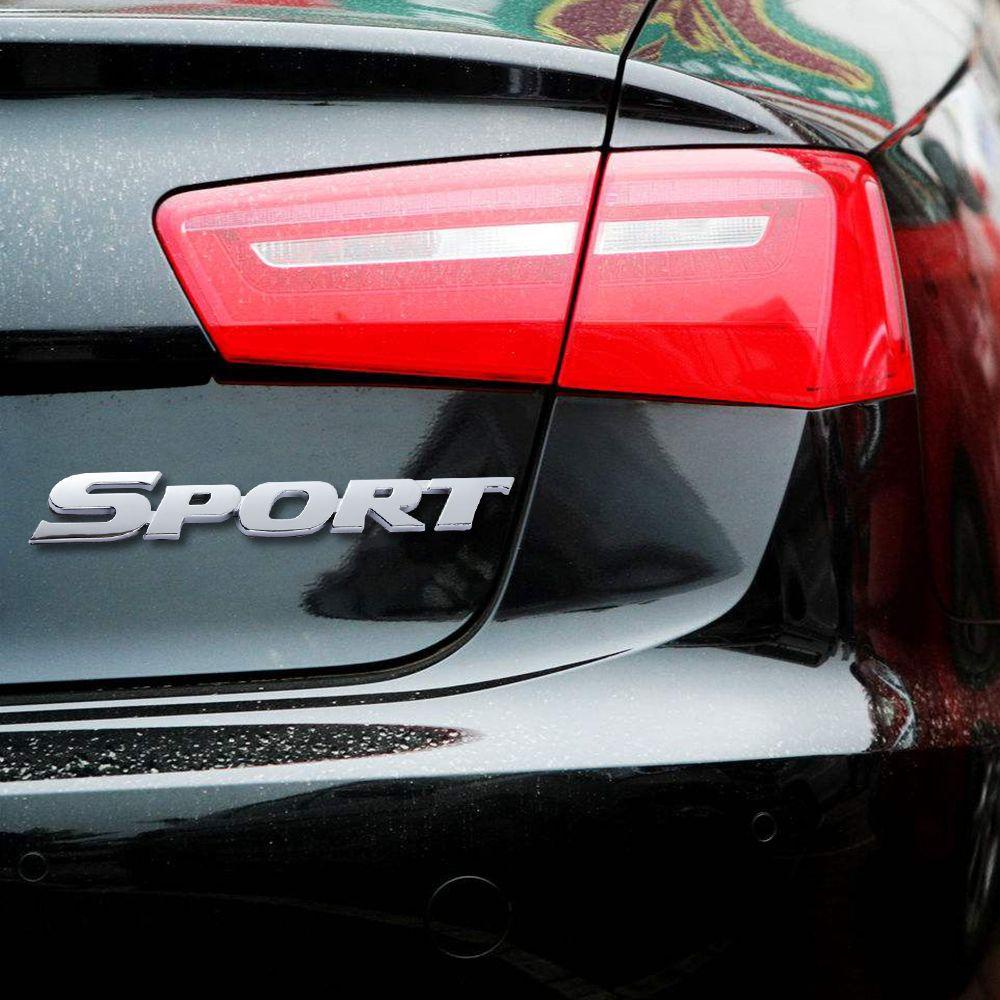 SUYO FENDER Miếng Dán Kim Loại Trang Trí Xe Hơi / Xe Máy