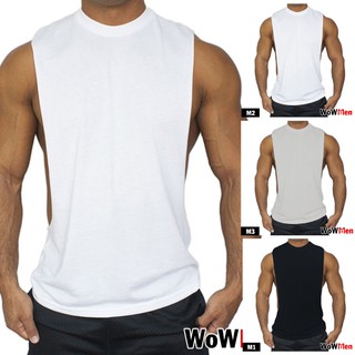 Áo Thun Ba Lỗ Rộng Nách Nam Tập Gym Thể Thao Yoga Cao Cấp Thun Lạnh Chất Lượng Tốt