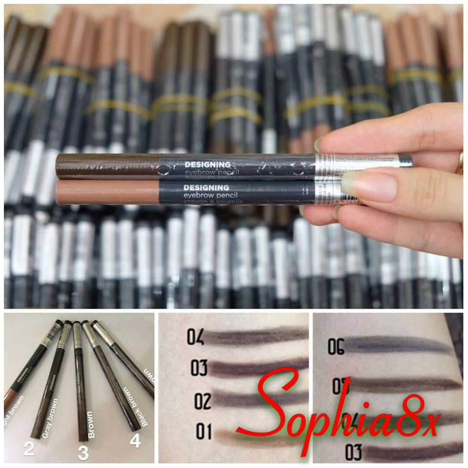 Chì kẻ mày TFS Designing Eyebrow Pencil 2 đầu 01-06 dùng siêu thích