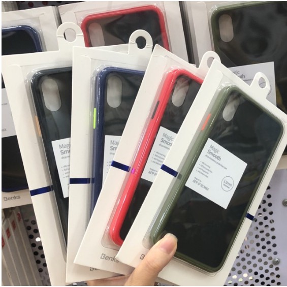 Ốp lưng iPhone X/ Xs/ Xr/ Xs Max chống sốc Benks Magic Smooth