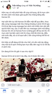 Dầu dưỡng hoa hồng Karose