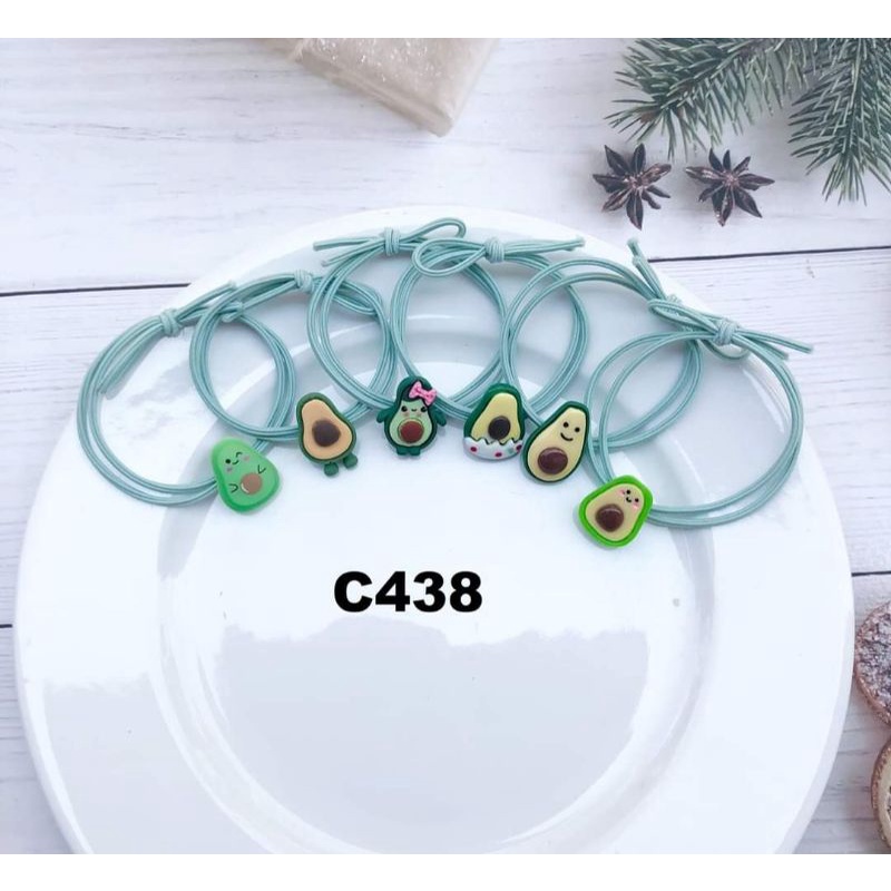 Dây cột tóc bơ xinh