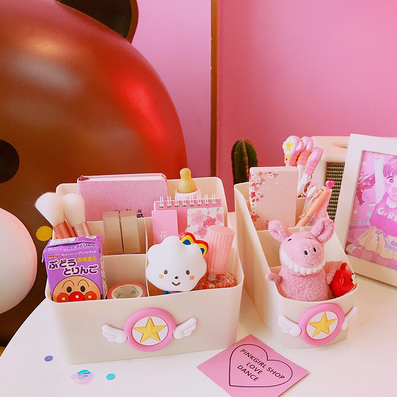 Khay đựng mỹ phẩm, trang sức, đồ nhỏ Sakura Thủ Lĩnh Thẻ Bài  mẫu 1