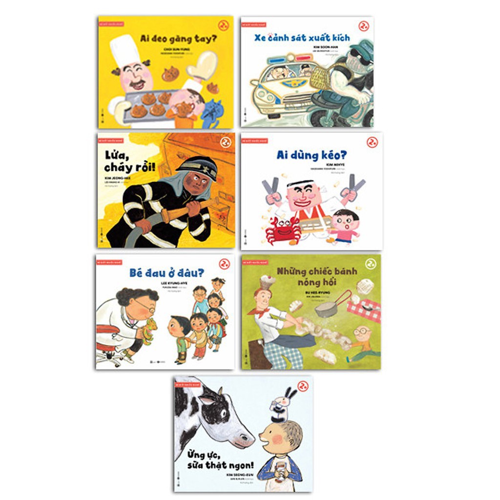 Sách Bé Biết Nhiều Nghề - Ừng Ực, Sữa Thật Ngon! 2+