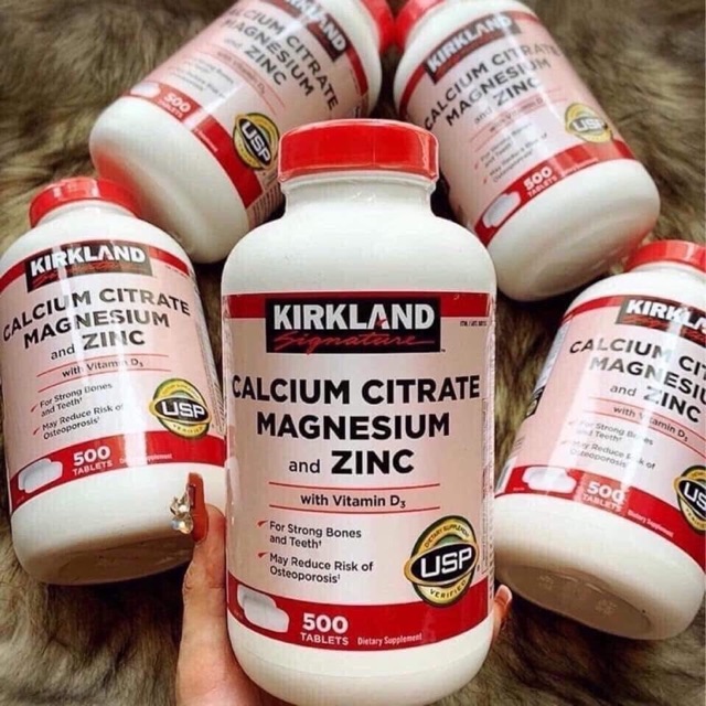 CALCIUM CITRATE Magnesium and Zinc 500 viên