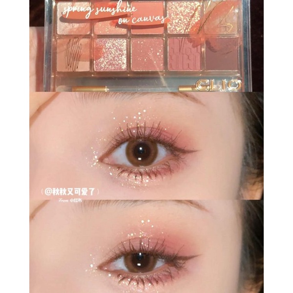 Bảng mắt Clio Pro Eye Palette – No.15 Sping Sunshine on Canvas - CLIO Shade &amp; Shadow Palette 01 Shadow Gallery