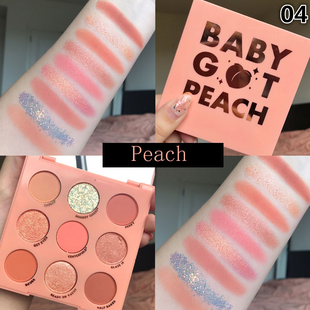 [Hàng mới về] Bảng phấn mắt Guicami 9 màu thời trang Hàn Quốc cho người mới bắt đầu