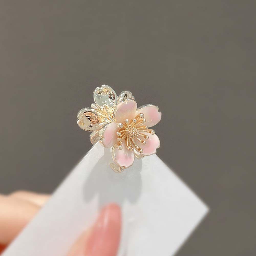 Kẹp Tóc Hợp Kim Hình Hoa Anh Đào Thời Trang Xuân Hè Hàn Quốc Cho Nữ