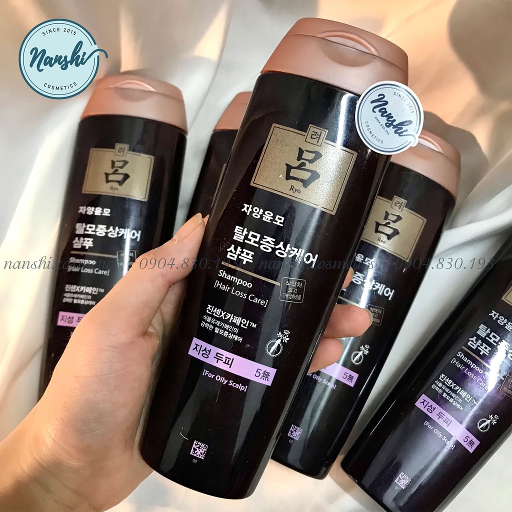 Dầu Gội Cao Cấp Ryo Hàn Quốc 180ml