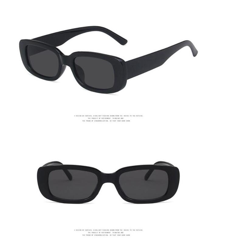 Kính Mát Hình oval Gọng Nhỏ Phong Cách retro Unisex