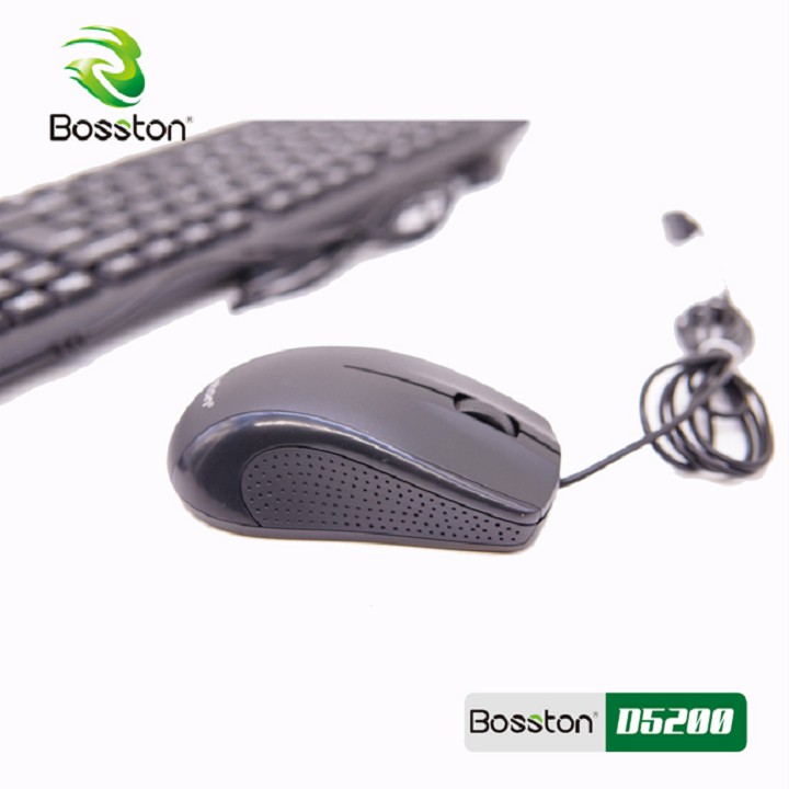 Combo bàn phím văn phòng + Chuột Bosston D5200 | BigBuy360 - bigbuy360.vn