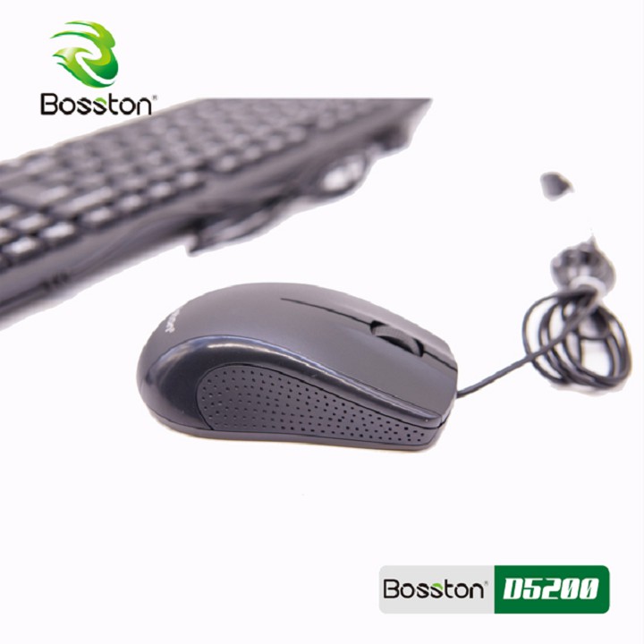 Combo bàn phím văn phòng + Chuột Bosston D5200