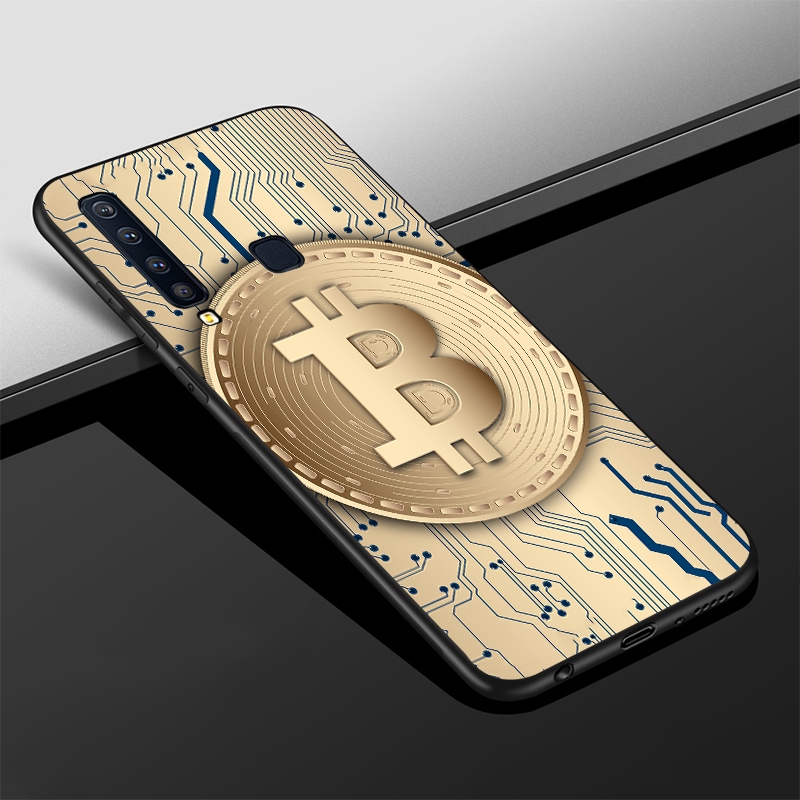 Ốp Lưng Điện Thoại Phong Cách Bitcoin Dành Cho Samsung Galaxy A10s A20s A20e A30s A40s A50s A70s A51 A71 A81