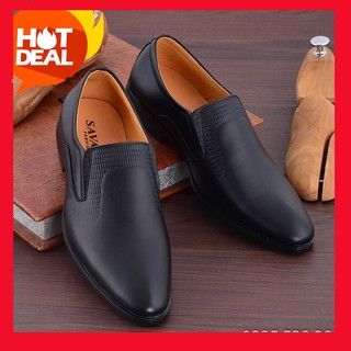[HÀNG HOT] Giày... Lười Nam Da Bò Cao Cấp Da Thật Đế Cao Su Êm Cực Bền Hàng Việt Nam SL0