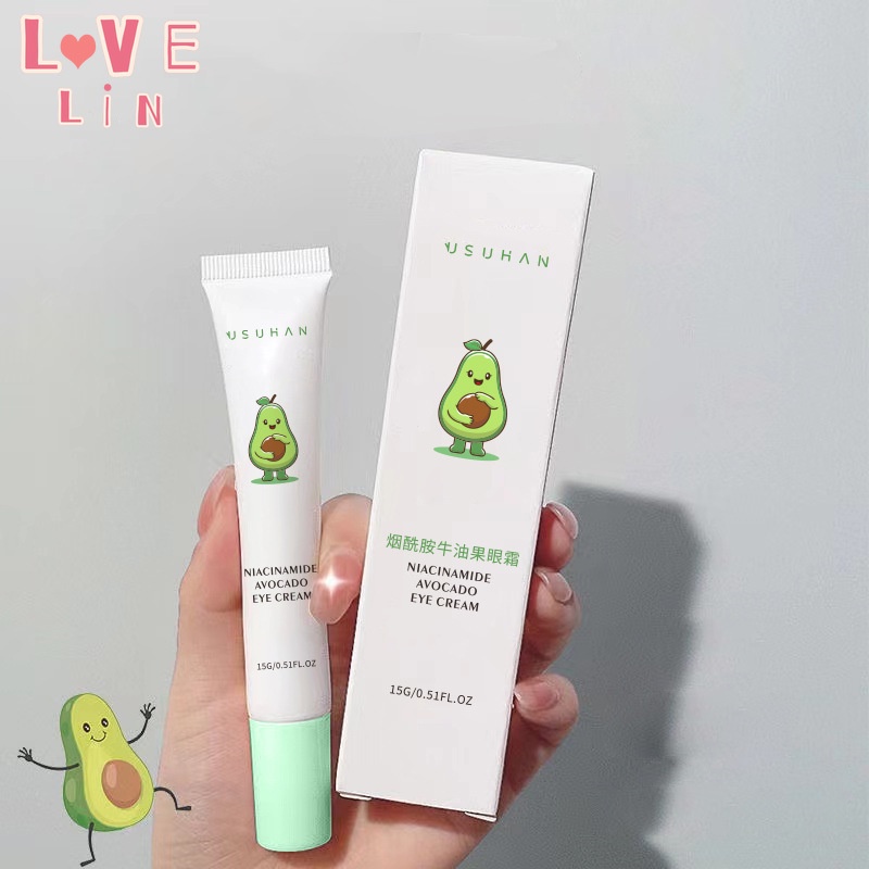 Kem Dưỡng Ẩm Làm Săn Chắc Da Mắt Chiết Xuất Bơ Niacinamide Hàn Quốc Yusu