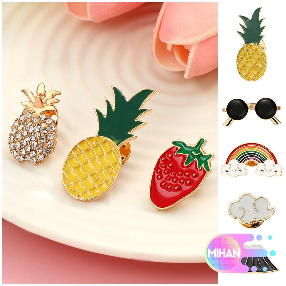 Ghim Cài Áo Bằng Hợp Kim Tráng Men DIY MIHAN1 Phong Cách Nhật Bản Dễ Thương Sáng Tạo