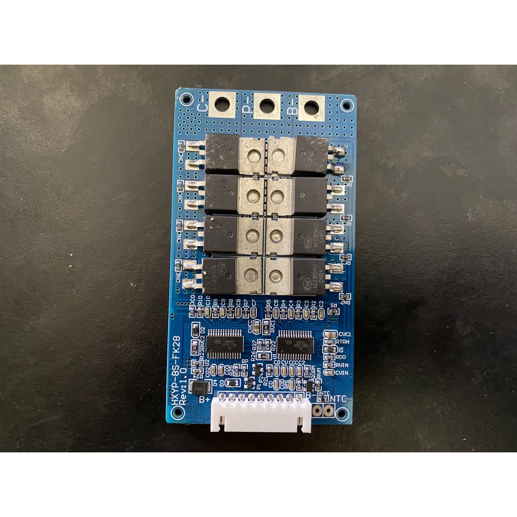 Mạch bảo vệ 8S 24V 30A chung sạc xả