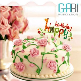50c tag giấy cắm bánh sinh nhật