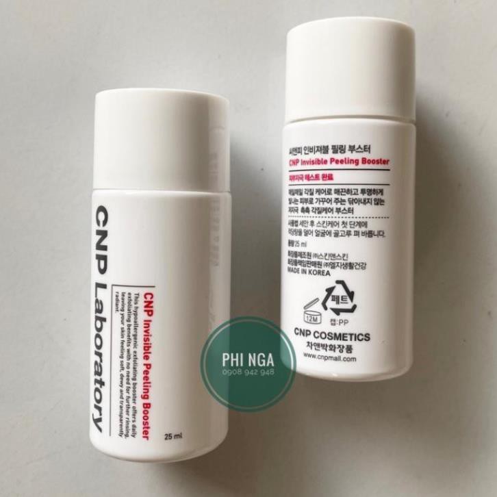 - Tẩy da chết hóa học CNP Laboratory Invisible Peeling Booster 31ml