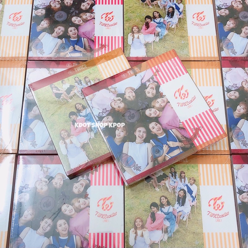 Bộ ảnh album TWICE - TWICECOASTER : LANE 1