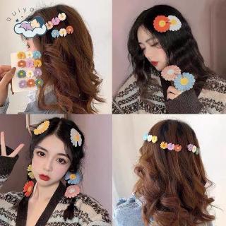 Kẹp tóc hình hoa cúc dễ thương đáng yêu dành cho bé gái