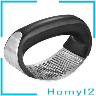 Kitchen Garlic Press Rocker Stainless Garlic Crusher Squeezer Gadget Durable