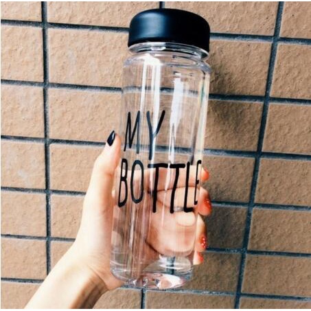 Bình Nước 500ML In Chữ My Bottle Tiện Dụng