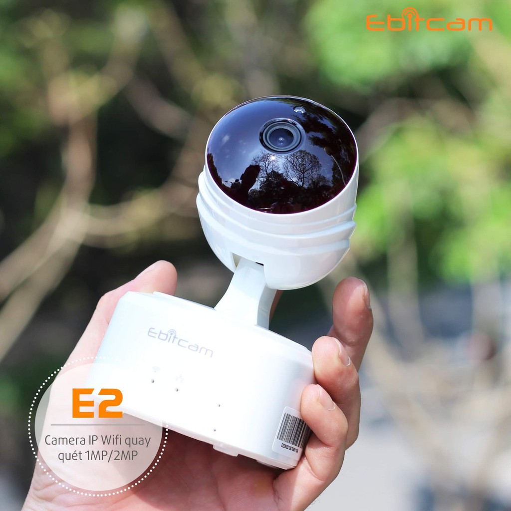 Camera IP Wifi Ebitcam E2 Cao cấp - Độ phân giải 1.0MP (720P)