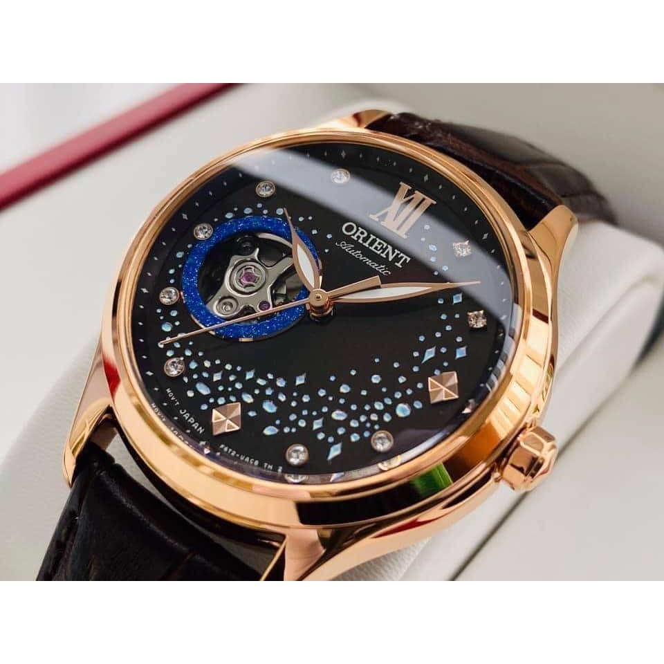 Đồng hồ nữ Orient Automatic Thiên Hà Nâu RA-AG0017Y10B