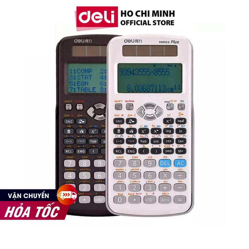 Máy tính kỹ thuật Deli ED991ES - Gồm 417 chức năng tính toán - Máy tính đạt chuẩn vào phòng thi, Đủ màu sắc