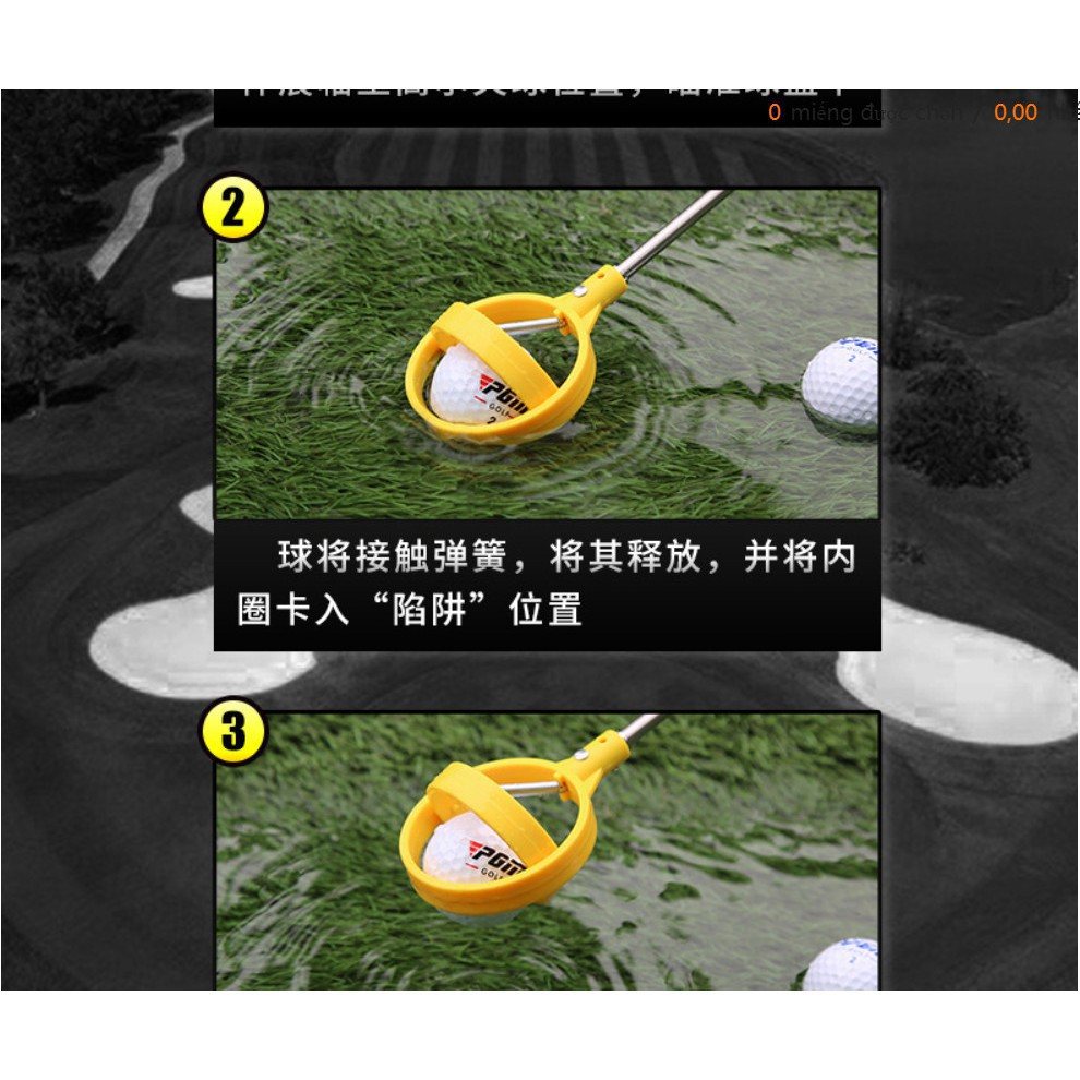 [ RẺ VÔ ĐỊCH ] Gậy vớt bóng golf [ GOLF BÁN SỈ ]