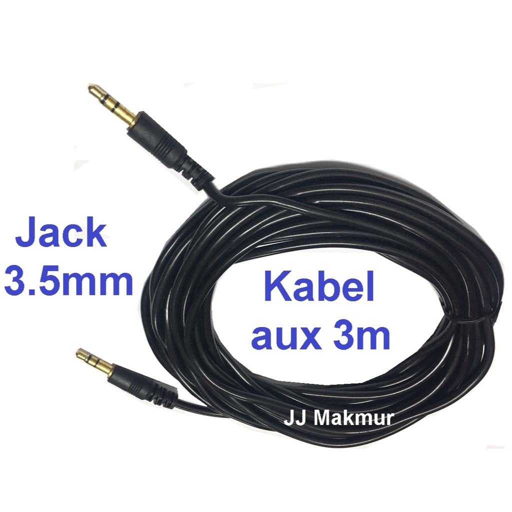 Dây Cáp Kết Nối Loa Jack 3.5mm 3m - 3.5 mm