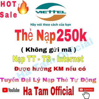 Thẻ viettel 250