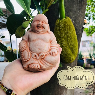 Tượng Phật Di Lặc đất nung