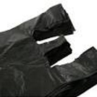 1Kg Túi nilon đen 2 quai cỡ 5kg/10kg/15kg/20kg đựng rác, đóng hàng