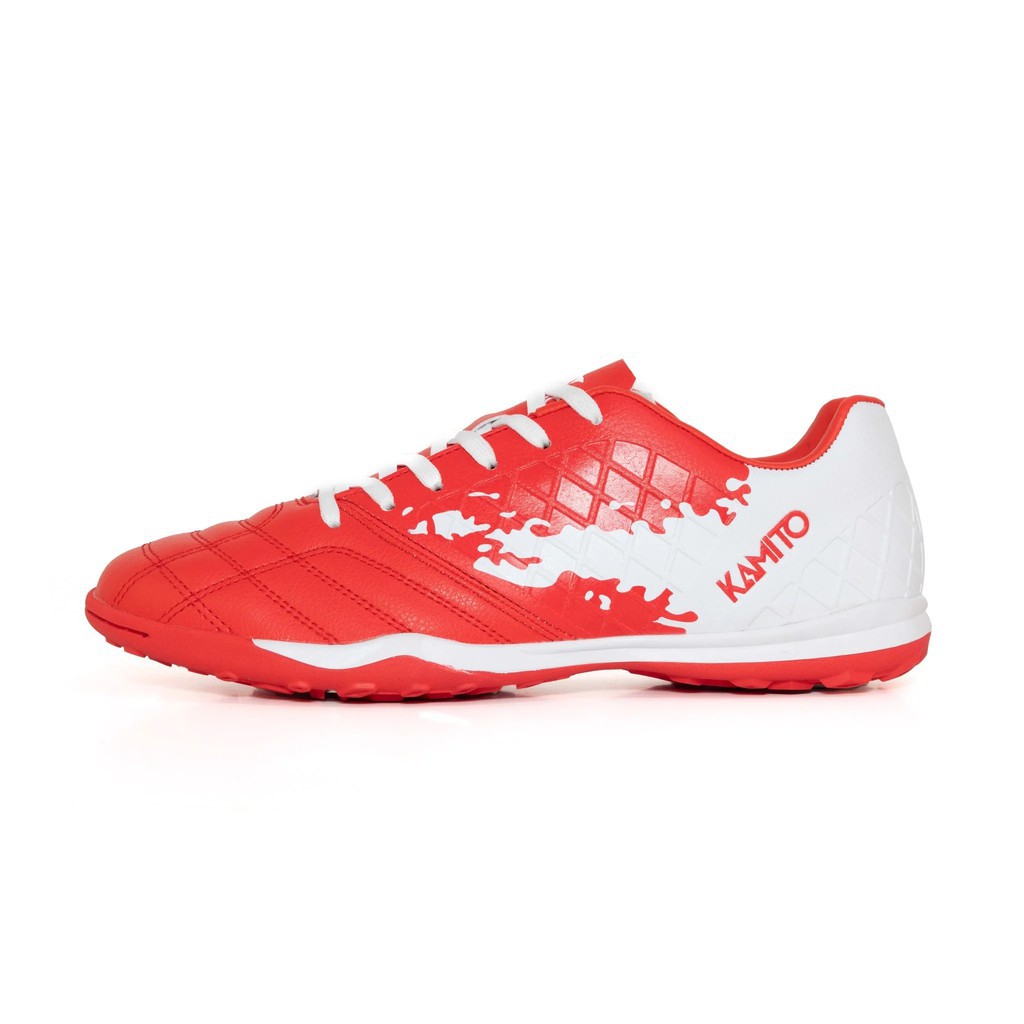 NEW CH [Chính hãng] Giày đá bóng Kamito QH19 PREMIUM PACK đỏ phối trắng - Giày đá banh Kamito chính 