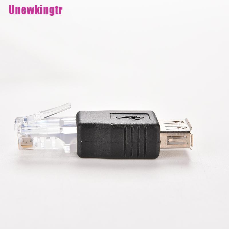 Bộ Chuyển Đổi Rj45 Male Sang Usb Af A Female