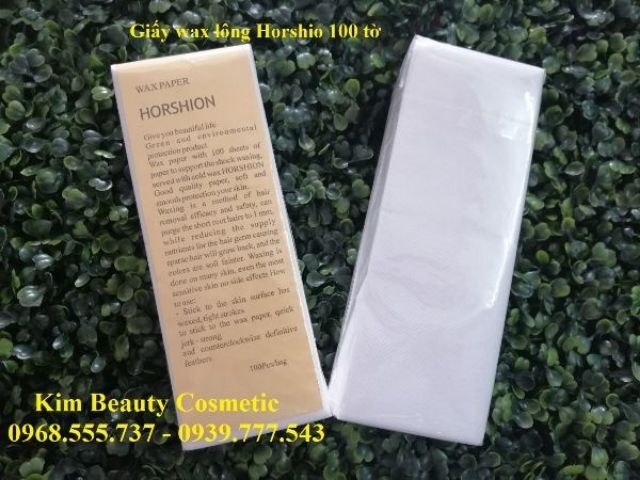 Set tẩy lông Gel wax lông lạnh Horshion Kèm Mỡ trăn 20ml Phấn 50g Kèm Giấy que | BigBuy360 - bigbuy360.vn