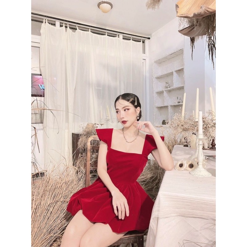Váy nhung mới về siêu hot luôn