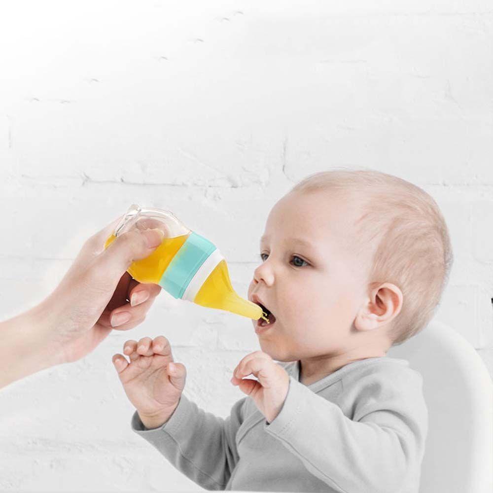 Bình Đựng Sữa Bằng Silicone Nhỏ Gọn Cho Bé