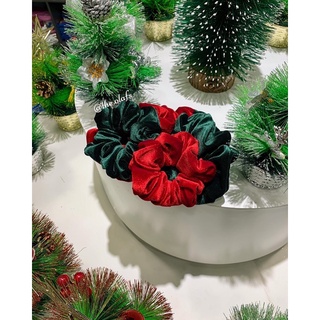 Dây buộc tóc Scrunchies Nhung mềm mịn