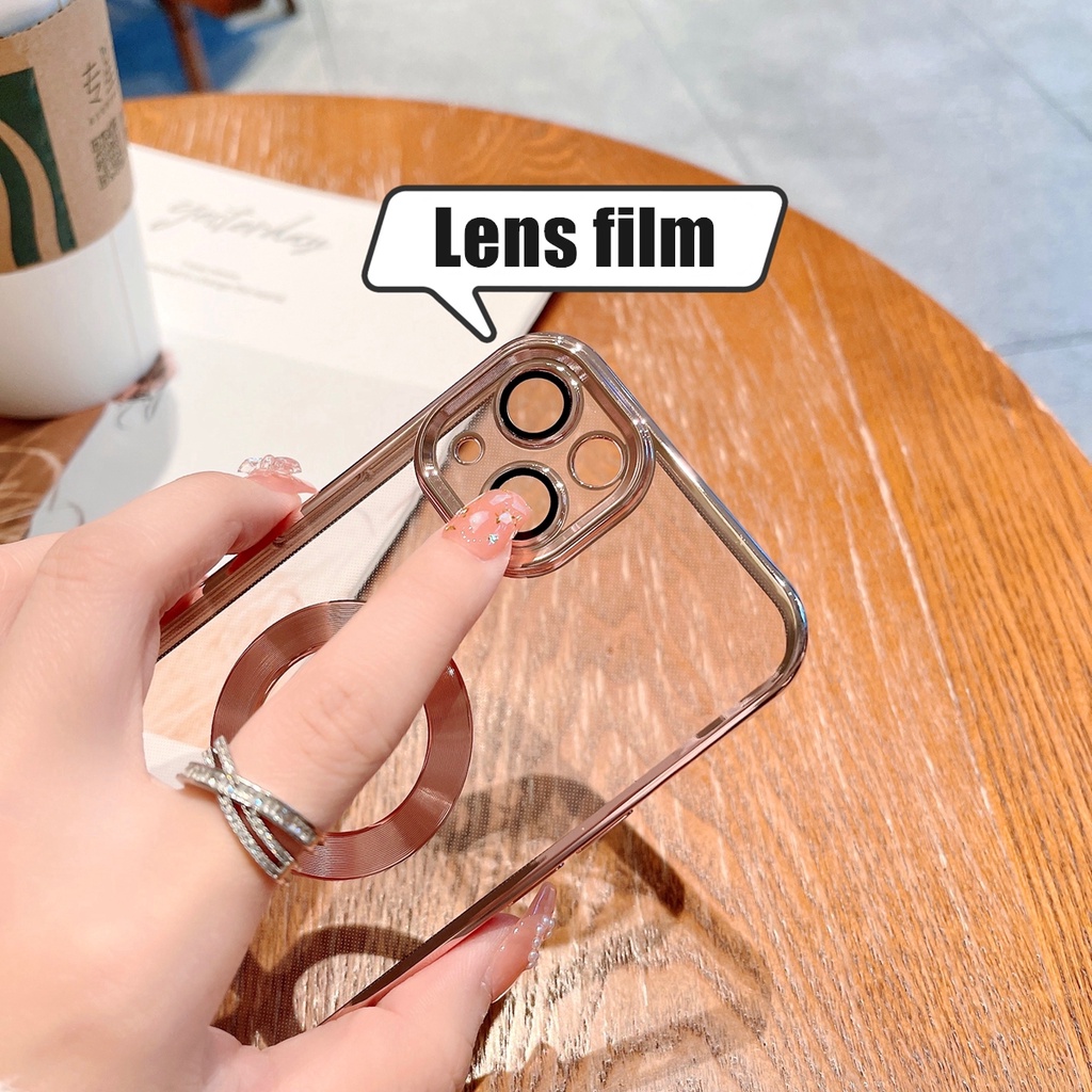 Ốp Điện Thoại Silicon Mềm Trong Suốt Mạ Viền 6D Sang Trọng Dành Cho iPhone 11 Pro MAX